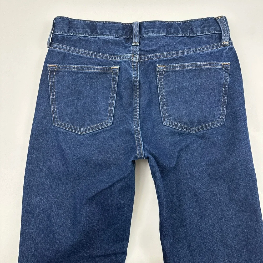 Old Navy Boys Straight Leg Jeans Dark Wash Denim Size 14‎ Everyday Pants